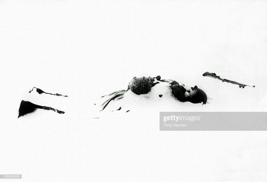 Frozen American Soldier